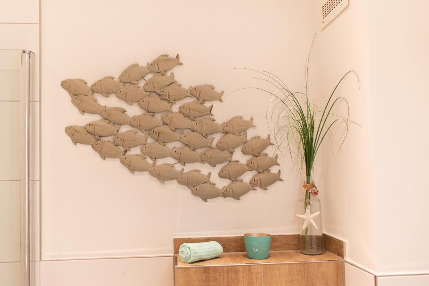 Ferienwohnung Kleine Strandkoje 哈夫克鲁格 外观 照片