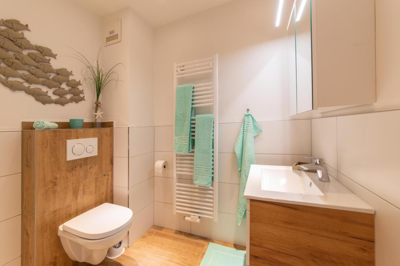 Ferienwohnung Kleine Strandkoje 哈夫克鲁格 外观 照片