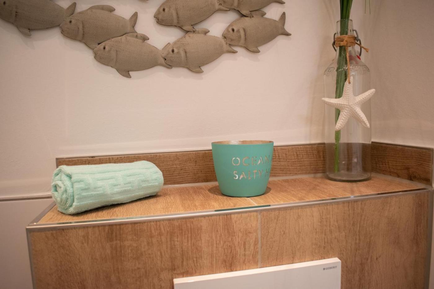 Ferienwohnung Kleine Strandkoje 哈夫克鲁格 外观 照片